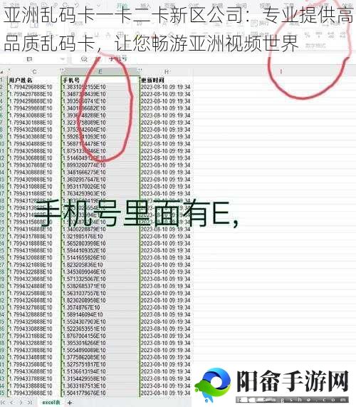 亚洲乱码卡一卡二卡新区公司：专业提供高品质乱码卡，让您畅游亚洲视频世界