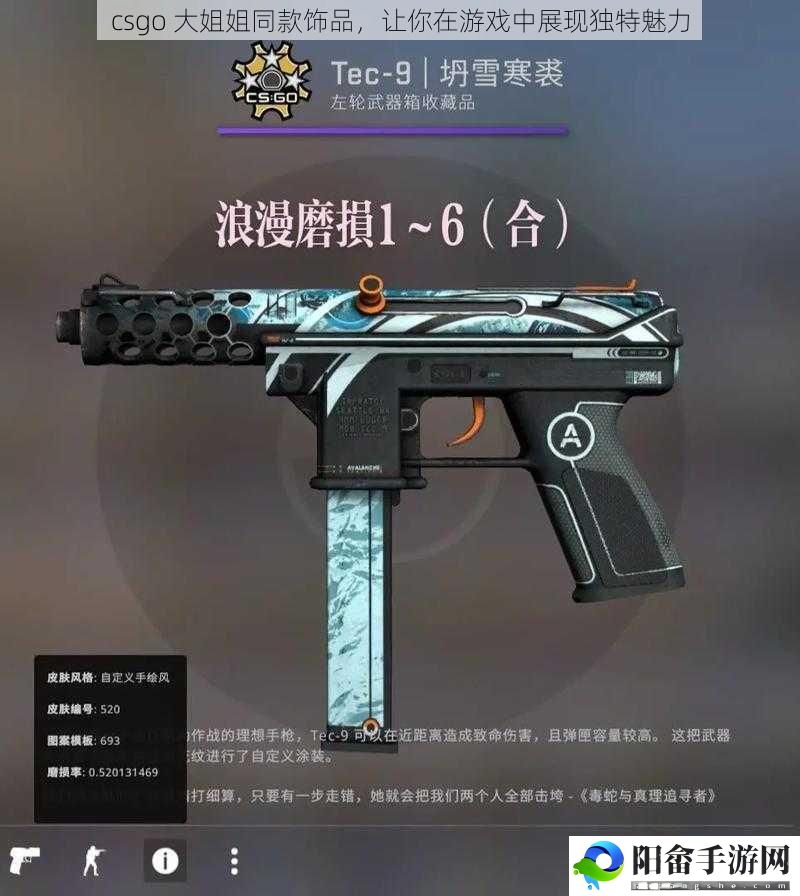 csgo 大姐姐同款饰品，让你在游戏中展现独特魅力