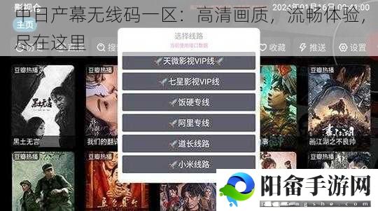 中日产幕无线码一区：高清画质，流畅体验，尽在这里