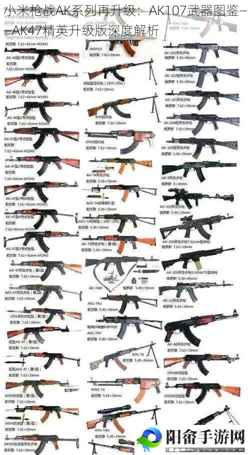 小米枪战AK系列再升级：AK107武器图鉴——AK47精英升级版深度解析