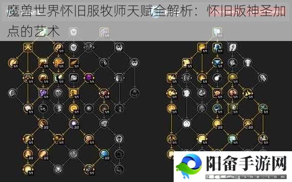 魔兽世界怀旧服牧师天赋全解析：怀旧版神圣加点的艺术