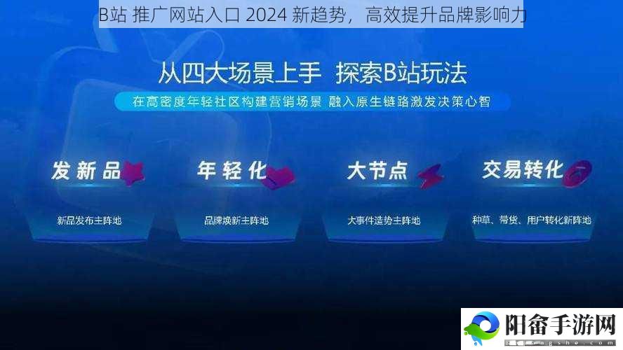 B站 推广网站入口 2024 新趋势，高效提升品牌影响力