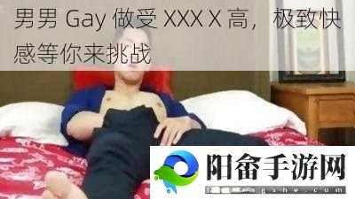 男男 Gay 做受 XXXⅩ高，极致快感等你来挑战