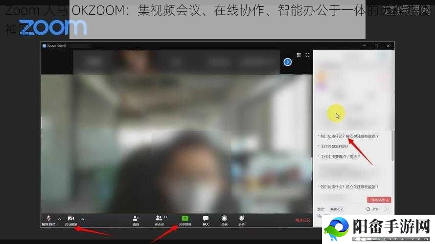 Zoom 人马 OKZOOM：集视频会议、在线协作、智能办公于一体的远程办公神器