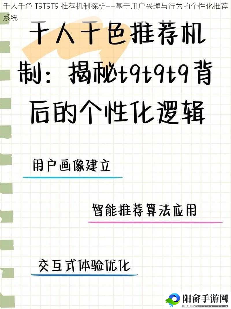 千人千色 T9T9T9 推荐机制探析——基于用户兴趣与行为的个性化推荐系统