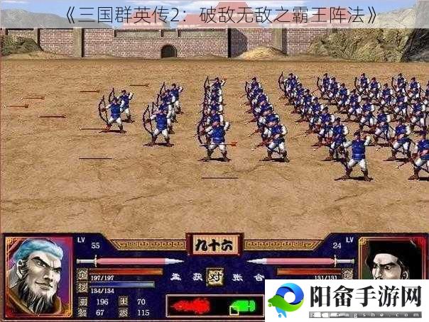 《三国群英传2：破敌无敌之霸王阵法》