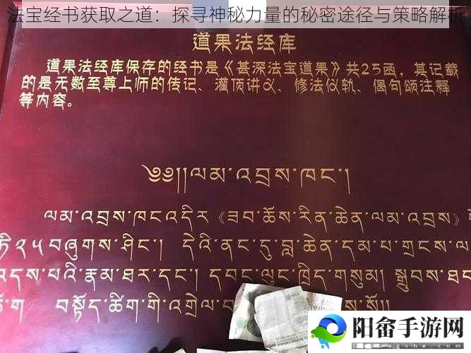 法宝经书获取之道：探寻神秘力量的秘密途径与策略解析