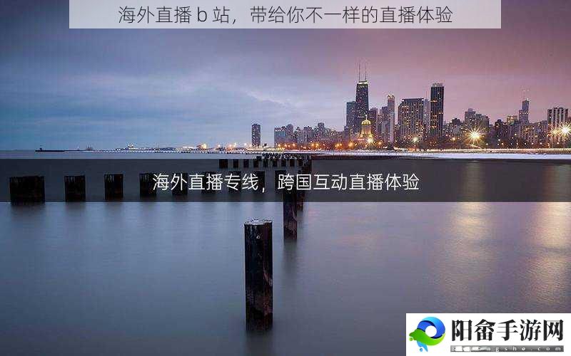 海外直播 b 站，带给你不一样的直播体验