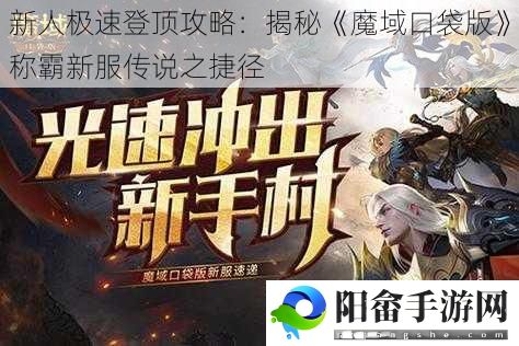 新人极速登顶攻略：揭秘《魔域口袋版》称霸新服传说之捷径