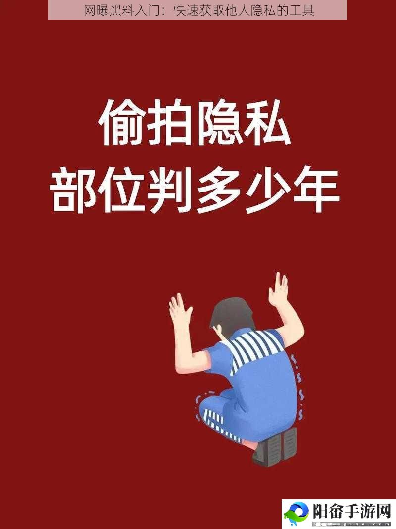 网曝黑料入门：快速获取他人隐私的工具