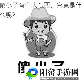 傻小子有个大东西，究竟是什么呢？