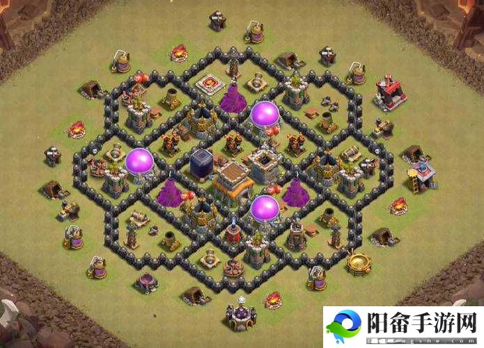 COC 部落冲突 8 本护资源最新阵法 精心打造逐步巩固的完美布阵策略