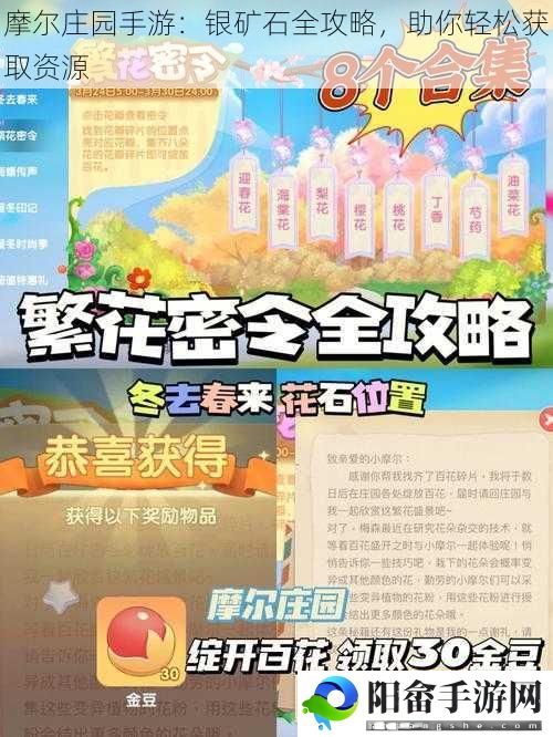 摩尔庄园手游：银矿石全攻略，助你轻松获取资源