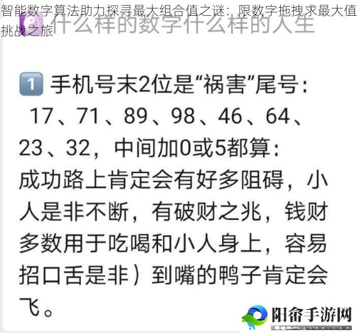 智能数字算法助力探寻最大组合值之谜：限数字拖拽求最大值挑战之旅