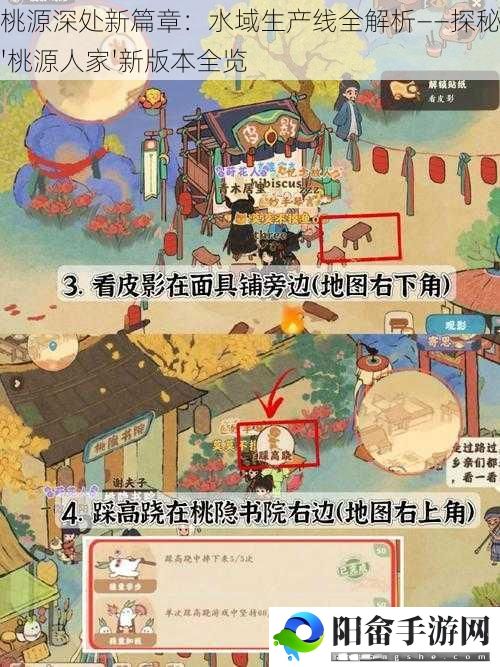 桃源深处新篇章：水域生产线全解析——探秘