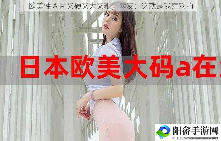 欧美性 A 片又硬又大又粗，网友：这就是我喜欢的