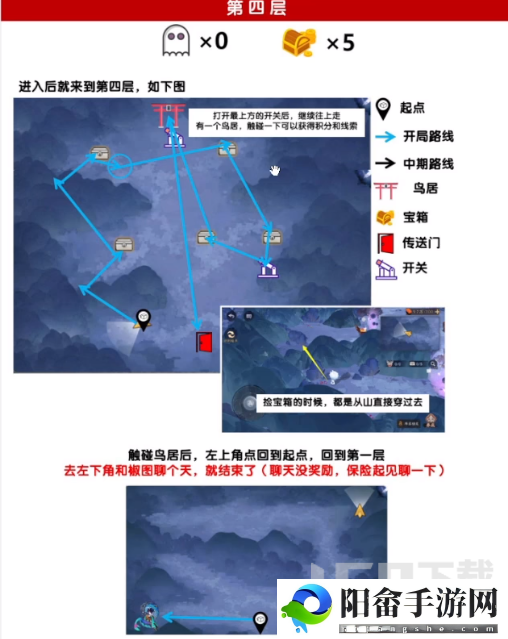 阴阳师绮都探秘第四关攻略 第四关神秘海岸通关路线推荐[多图]图片5