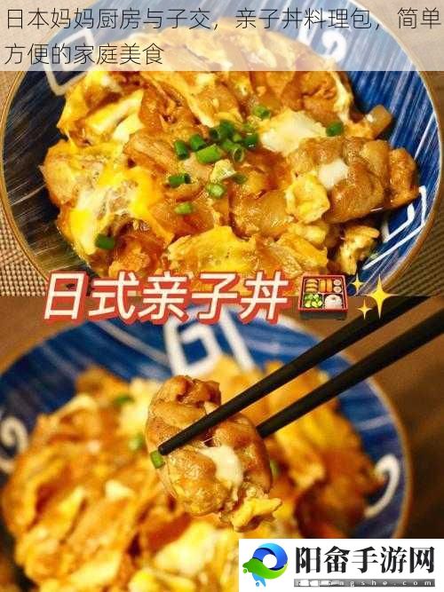 日本妈妈厨房与子交，亲子丼料理包，简单方便的家庭美食