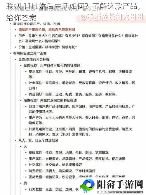 联姻 11H 婚后生活如何？了解这款产品，给你答案