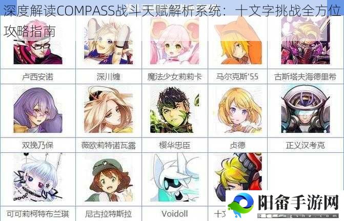 深度解读COMPASS战斗天赋解析系统：十文字挑战全方位攻略指南