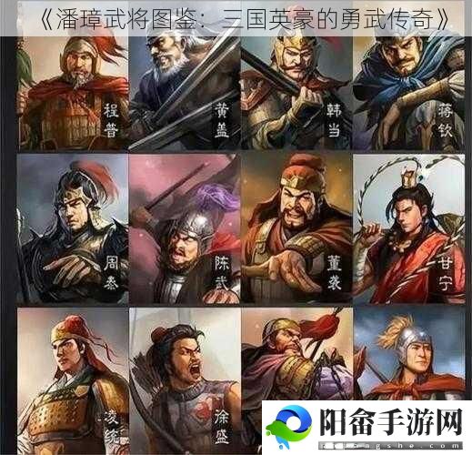 《潘璋武将图鉴：三国英豪的勇武传奇》