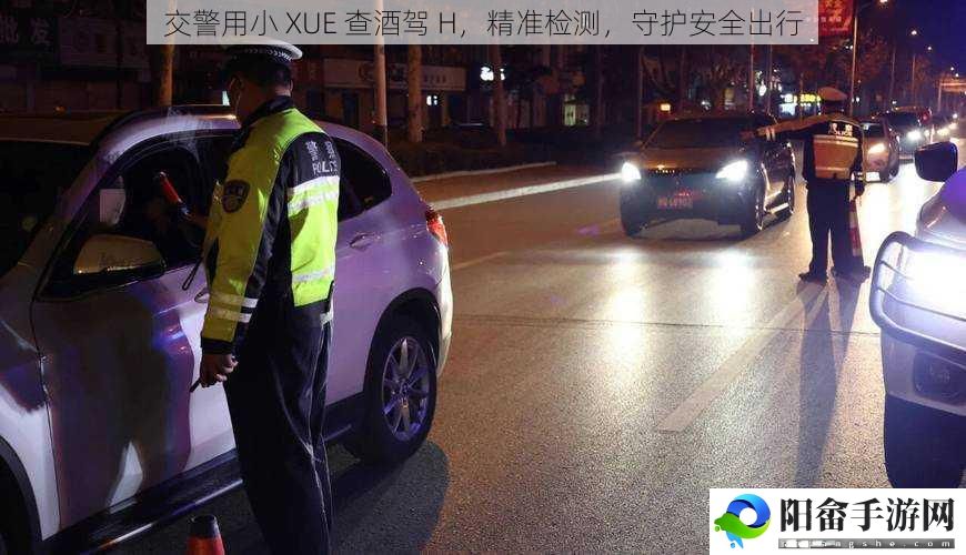 交警用小 XUE 查酒驾 H，精准检测，守护安全出行