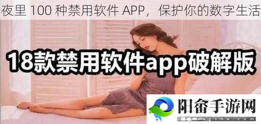 夜里 100 种禁用软件 APP，保护你的数字生活